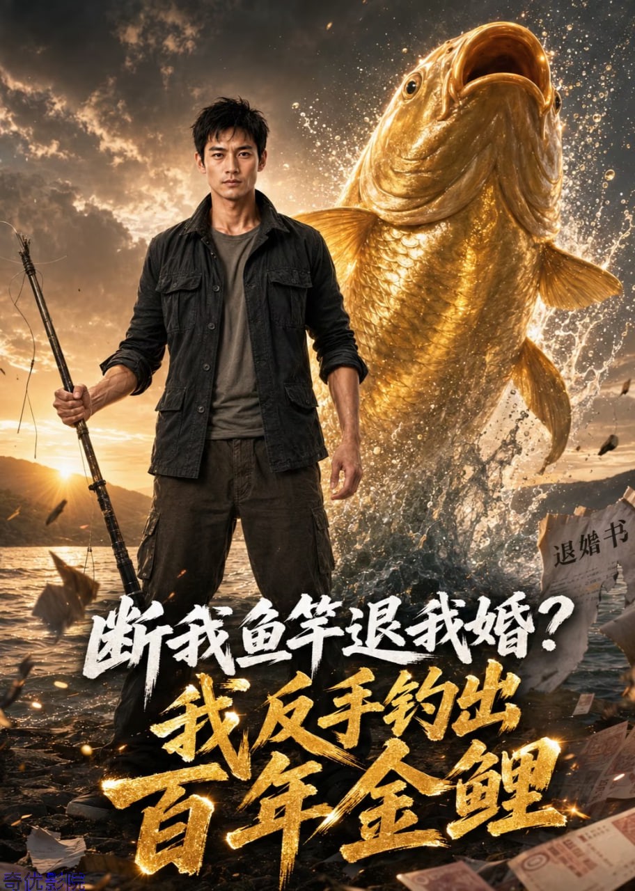 断我鱼竿退我婚？我反手钓出百年金鲤