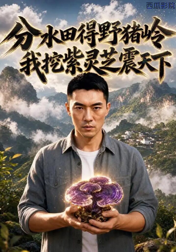 分水田得野猪岭，我挖紫灵芝震天下